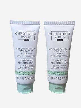 Christophe Robin Hydrating Melting Hair Mask (2 Pack)